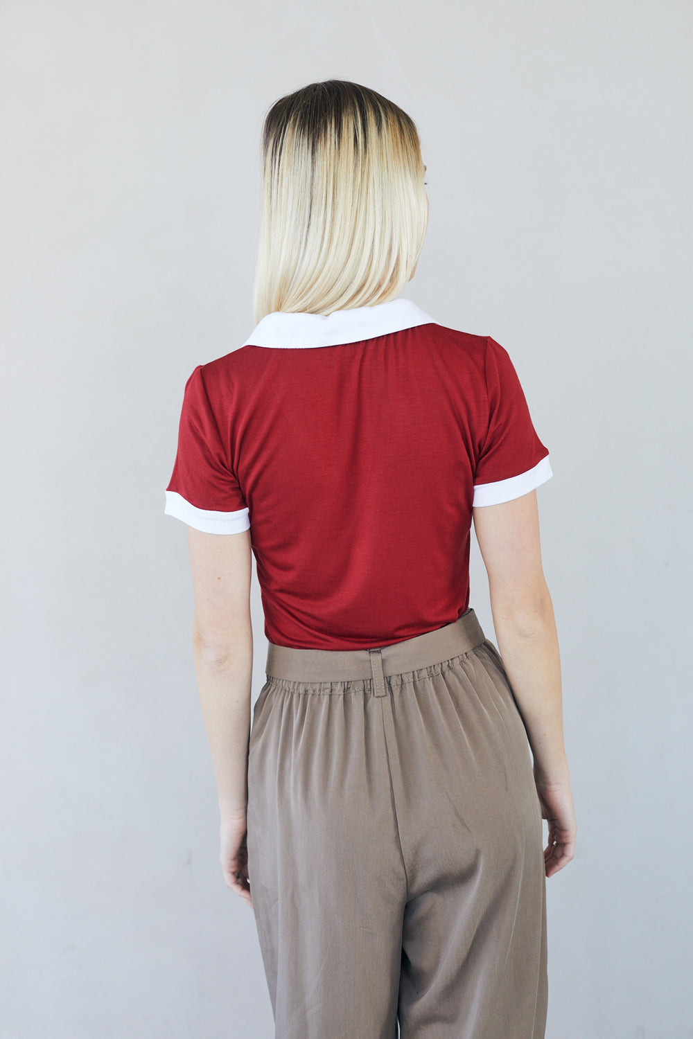 טי שירט טנסי אדום לבן