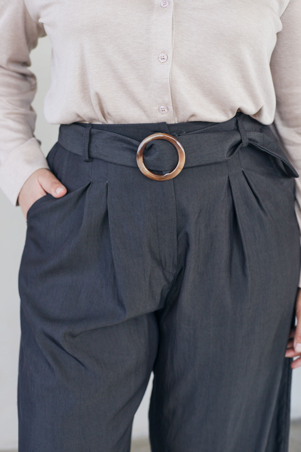 מכנסיים גרייס טנסל שחור