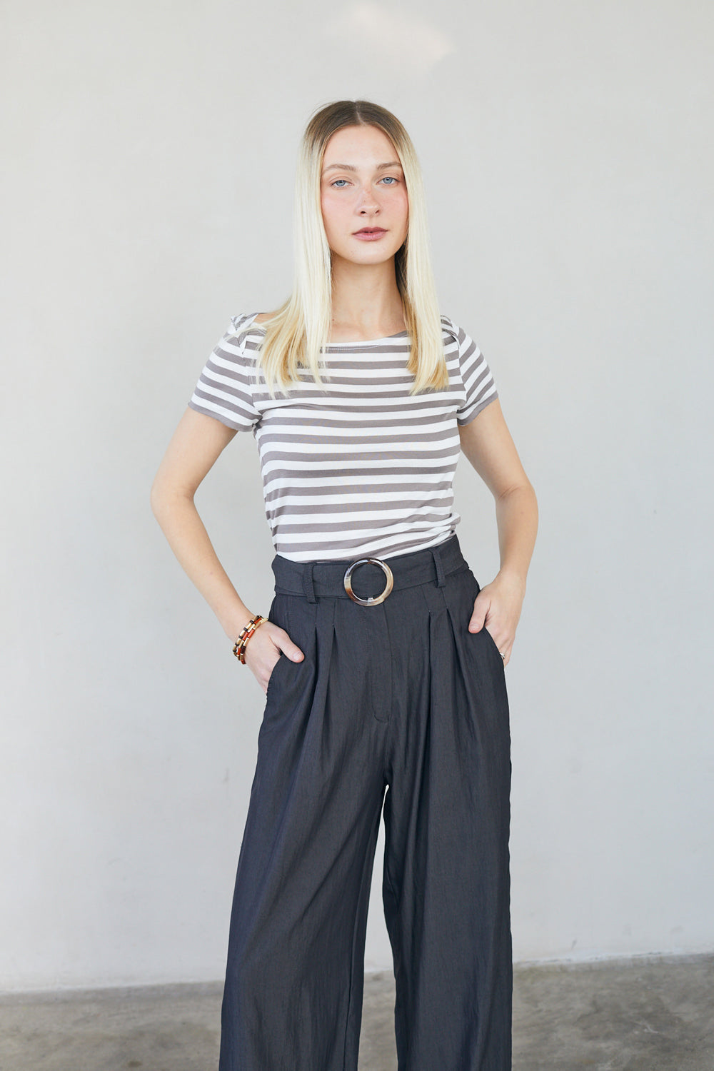 מכנסיים גרייס טנסל שחור