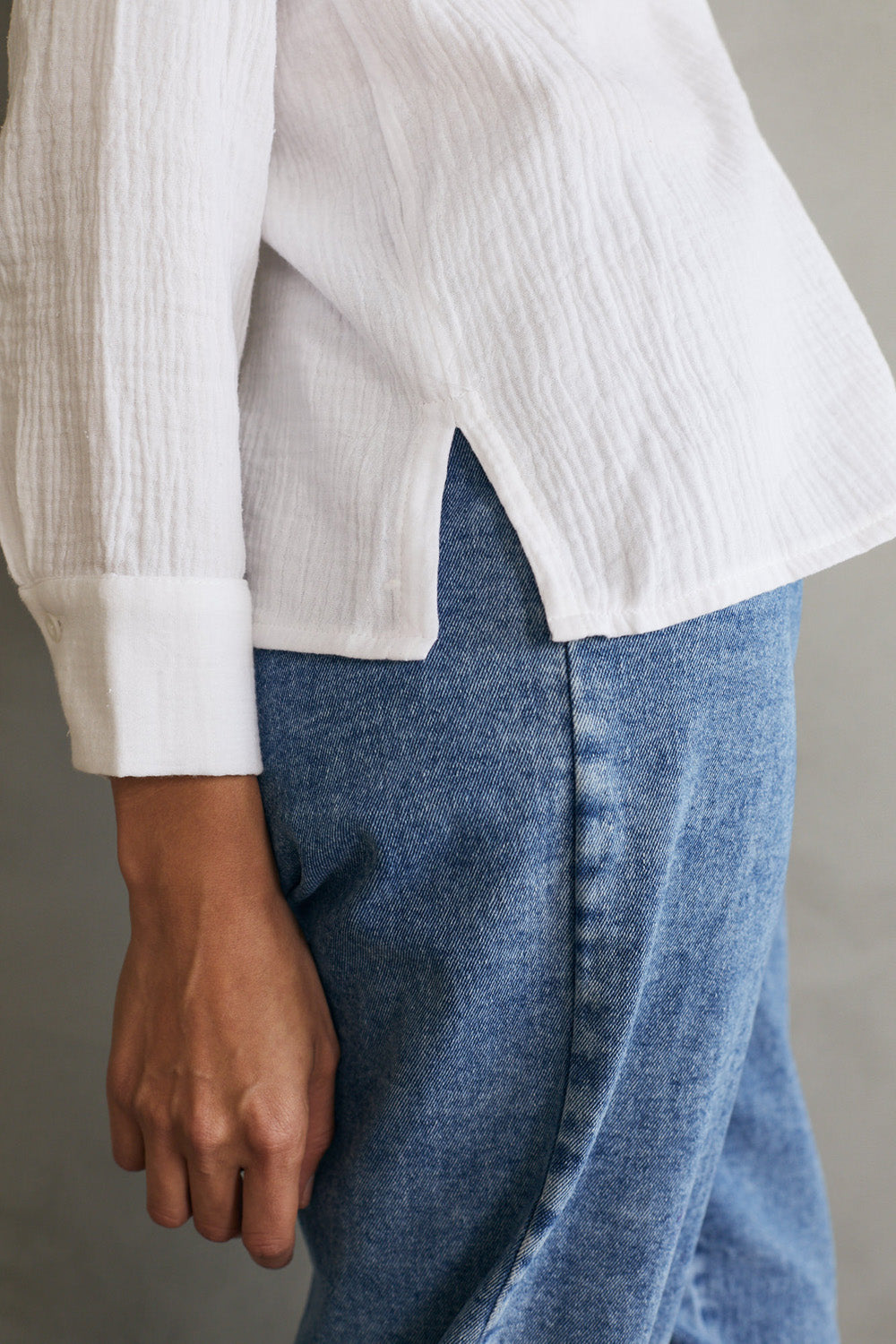 חולצת מולי טטרא לבנה