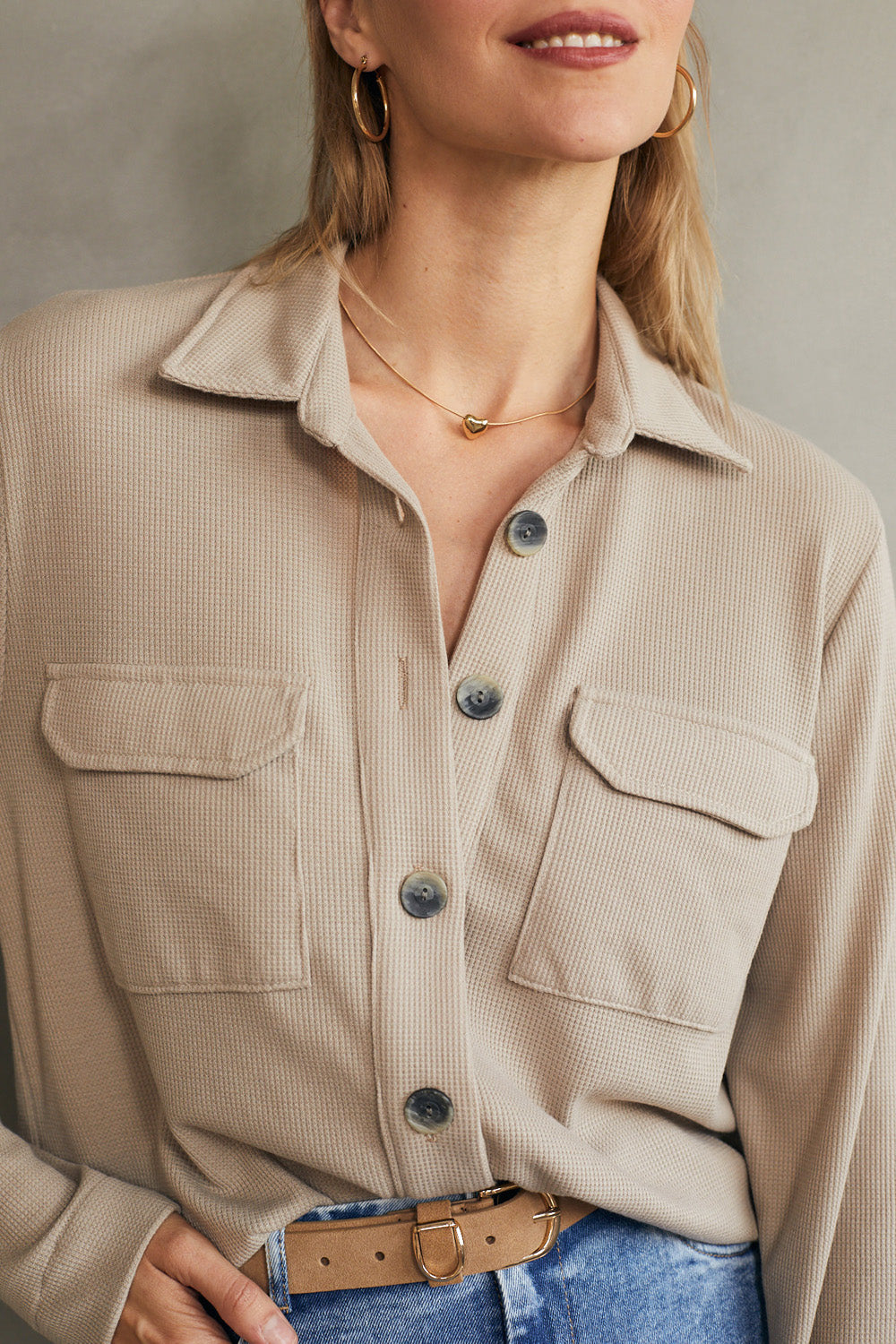 Martina stone texture jacket