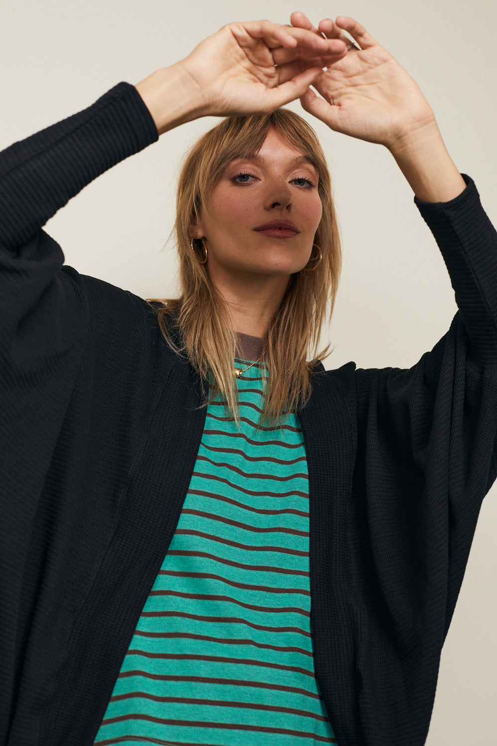 Black Penelope Cardigan 