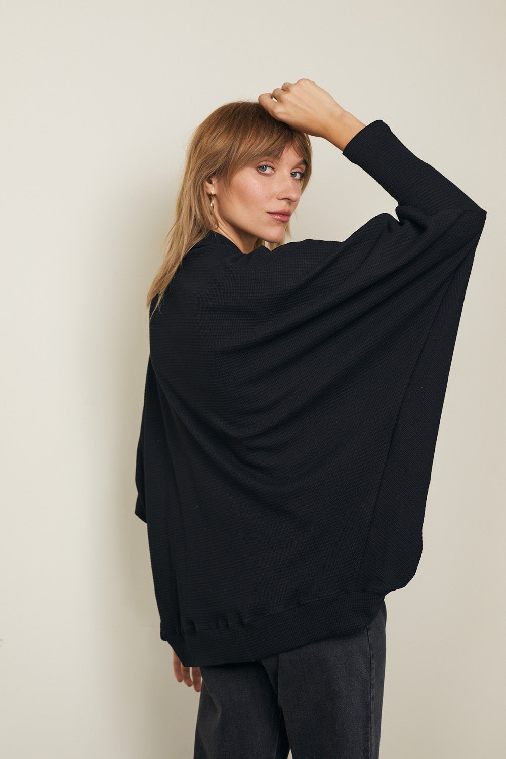 Black Penelope Cardigan 