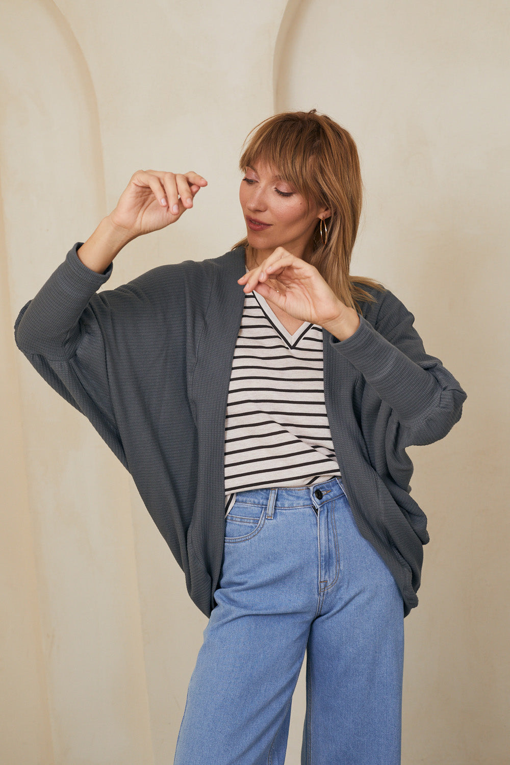 Black Penelope Cardigan 