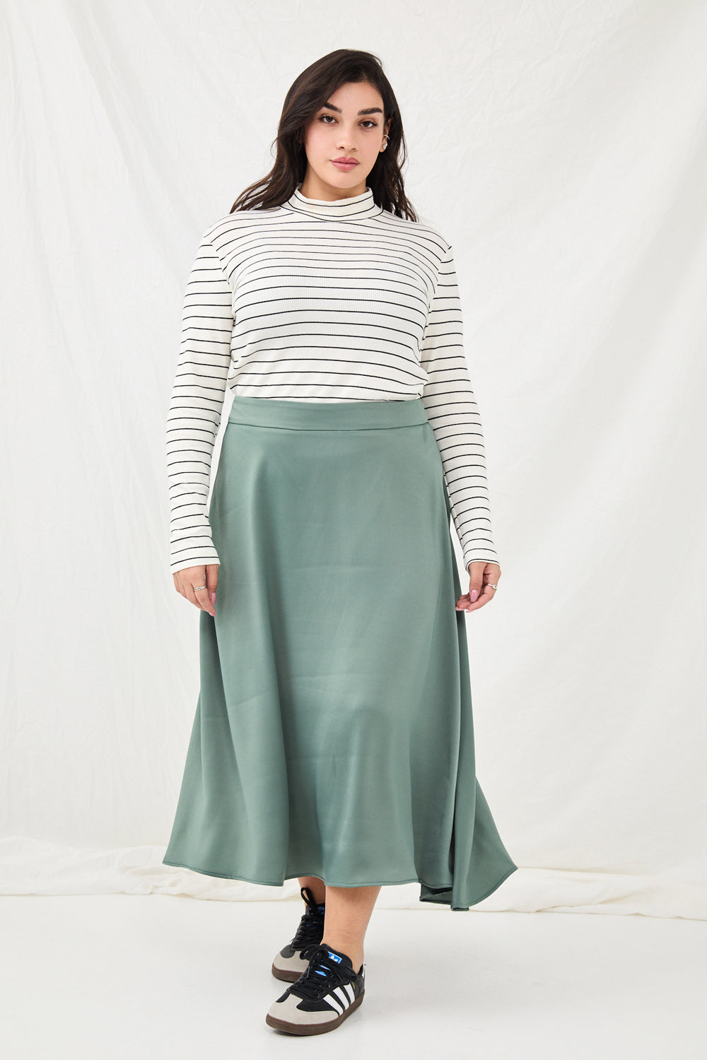 Lydia skirt, teal shade