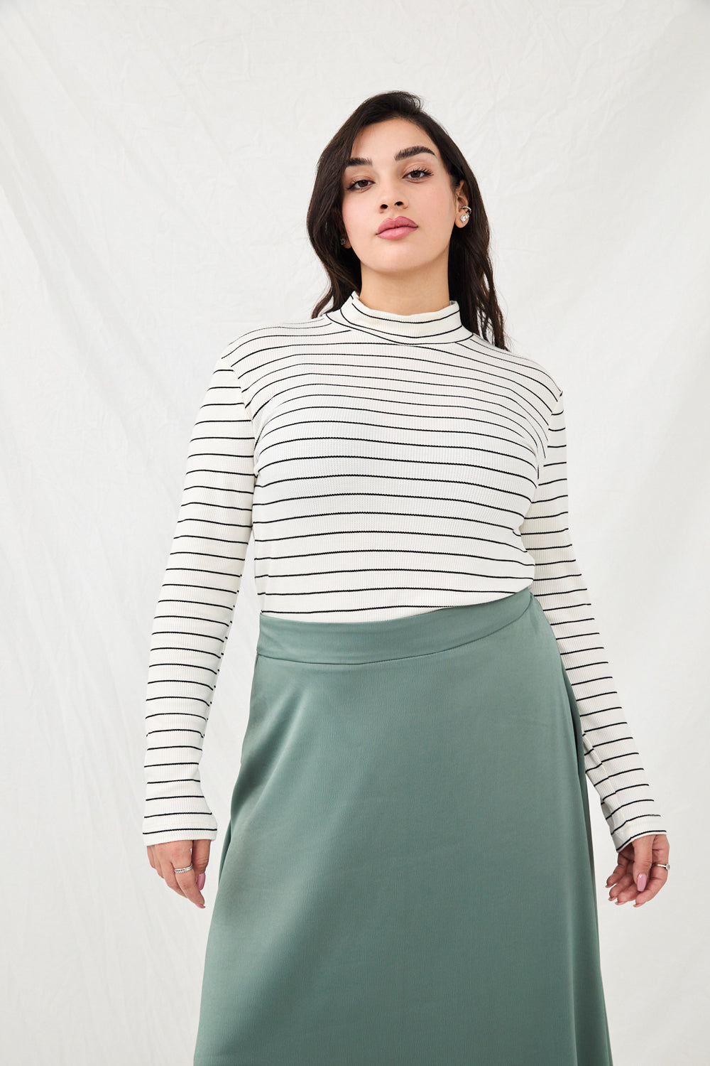 Lydia skirt, teal shade