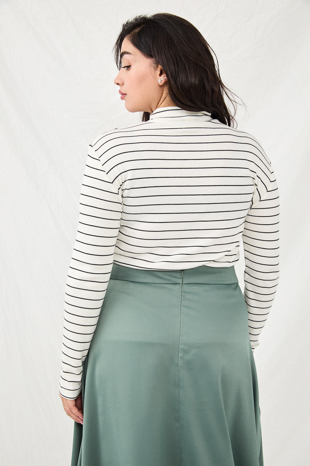 Lydia skirt, teal shade