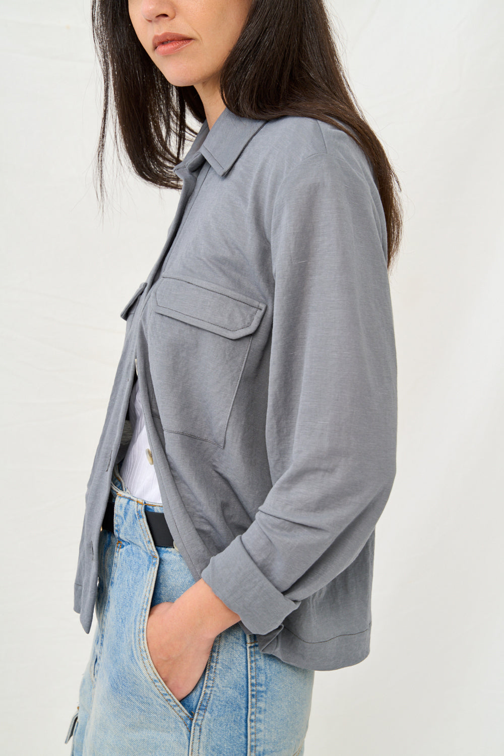 Thin gray Martina jacket