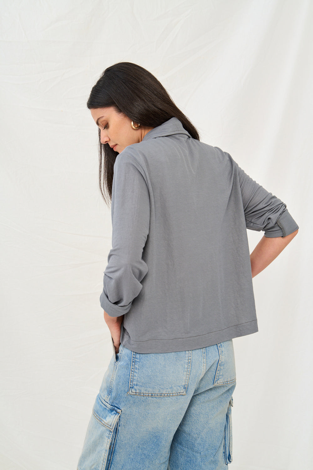 Thin gray Martina jacket