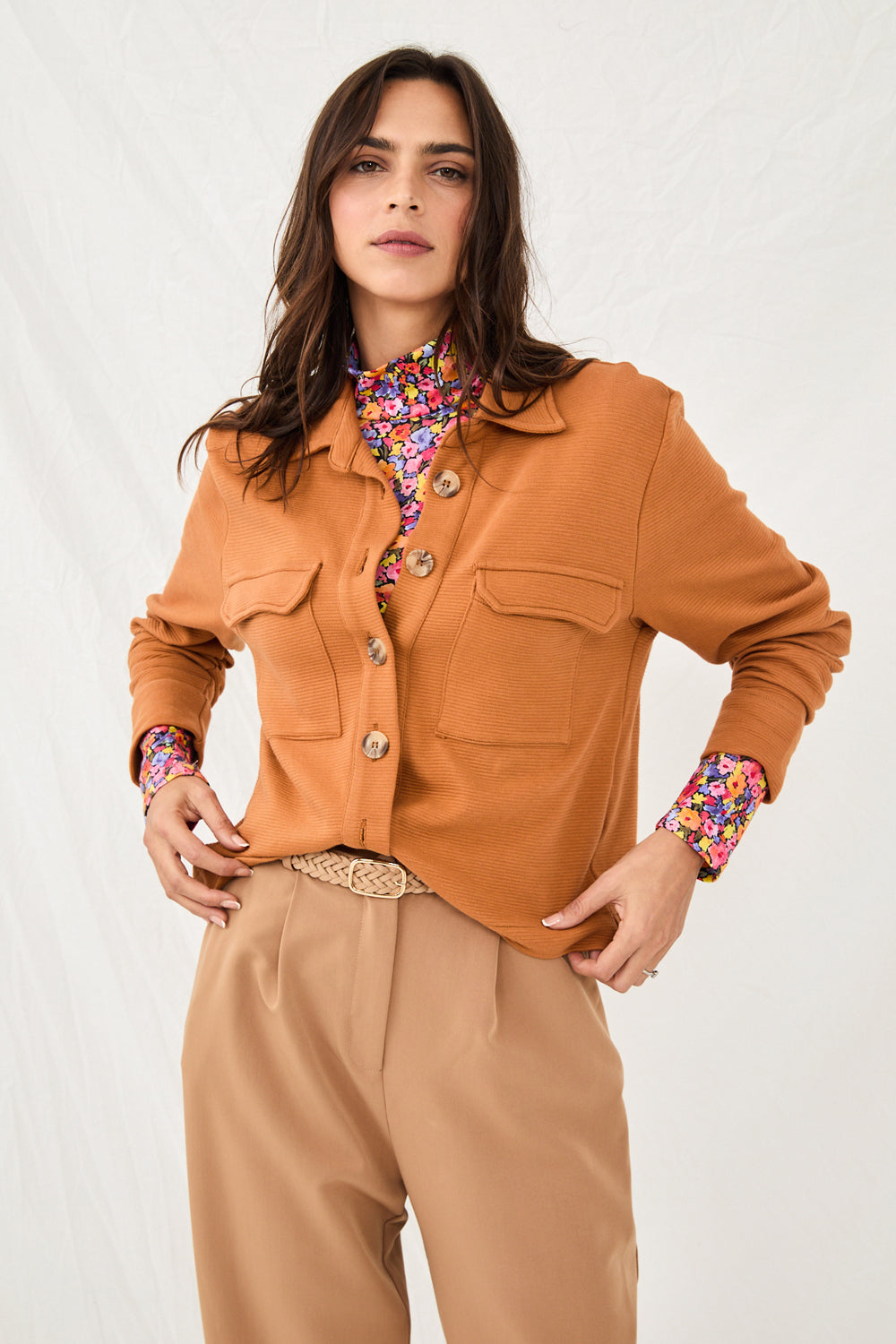 Martina stone texture jacket