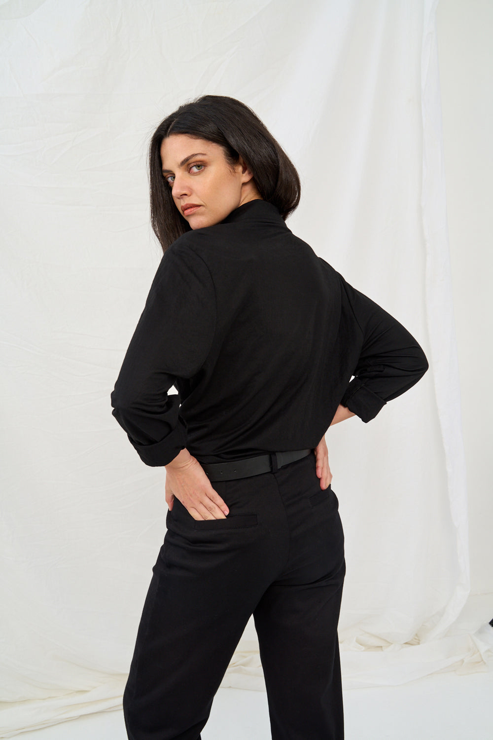 Slim black Martina jacket