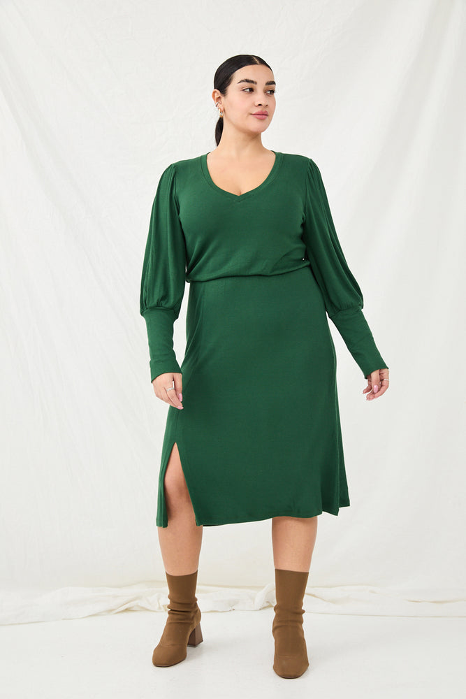 שמלת דורין ירוקה
