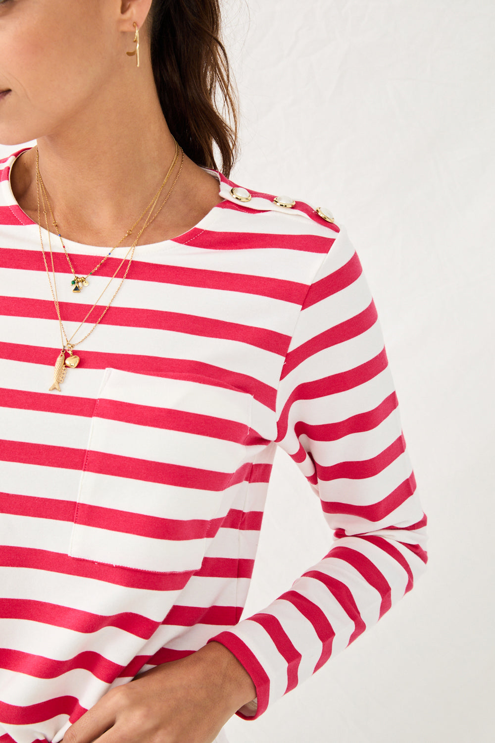 Red striped sailor shirt