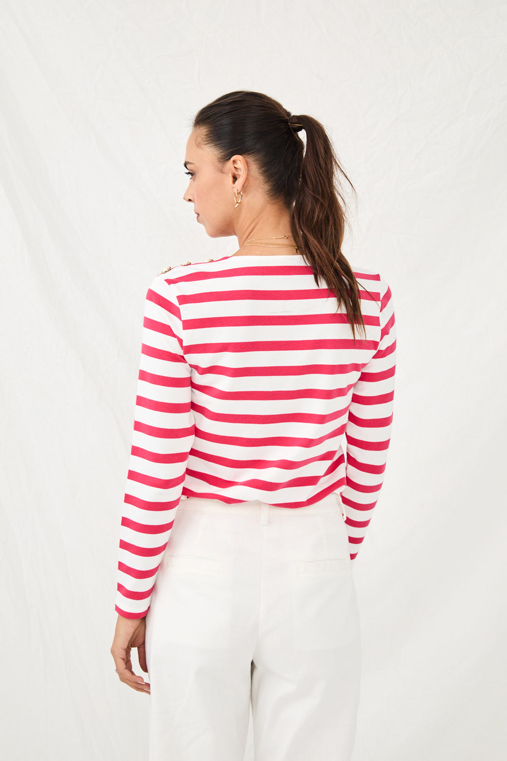 Red striped sailor shirt