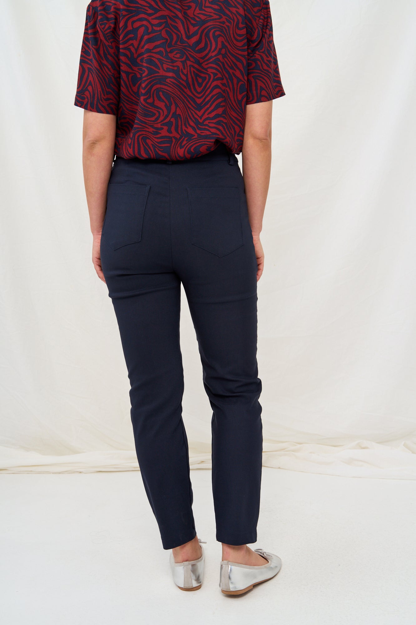 Rita Navy Pants