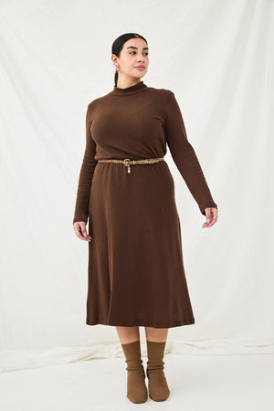 Pretty brown golf dress