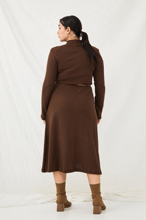 Pretty brown golf dress