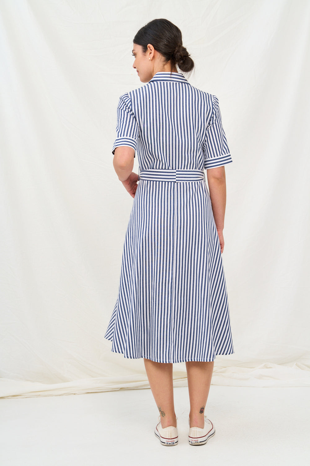 Suzanne striped dress