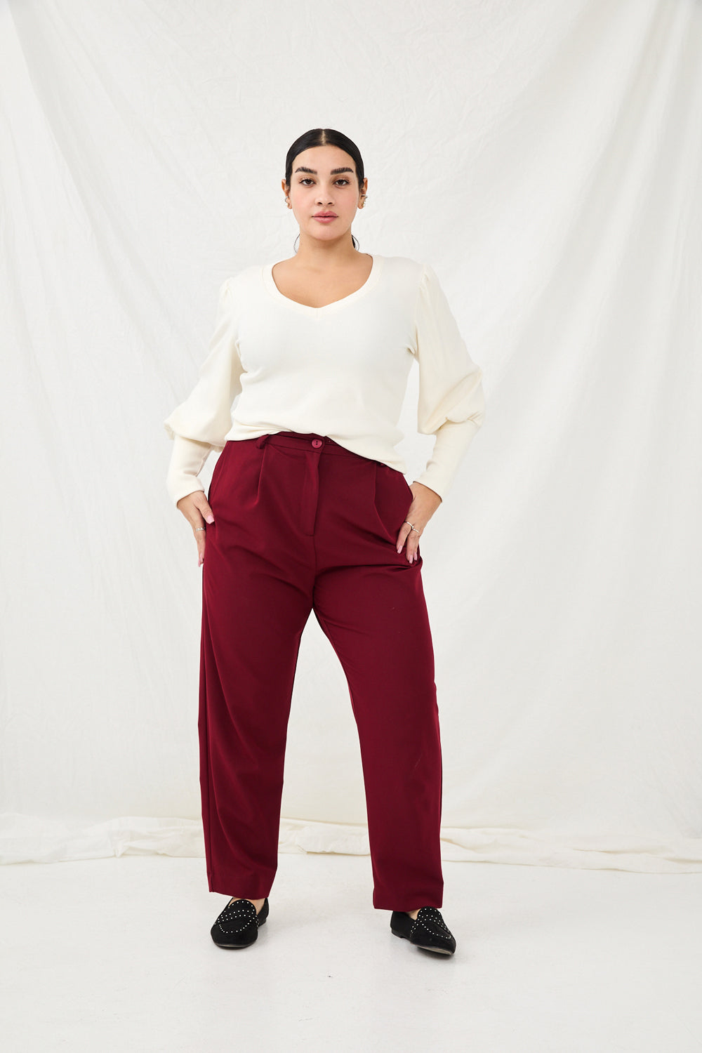 Antonia Bordeaux pants