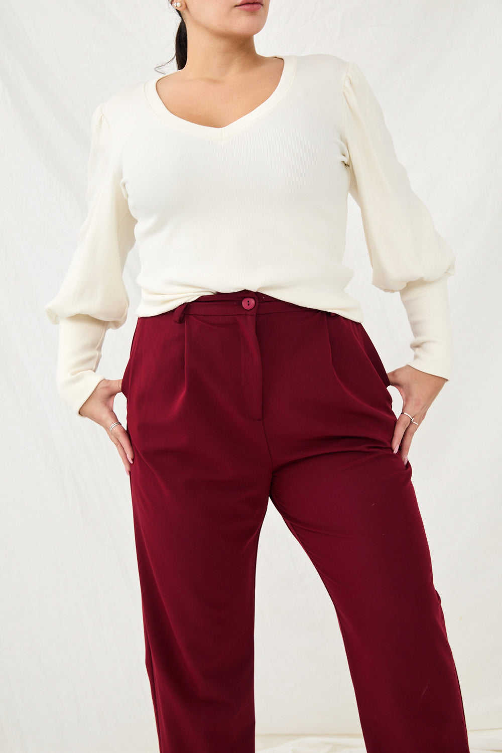 Antonia Bordeaux pants