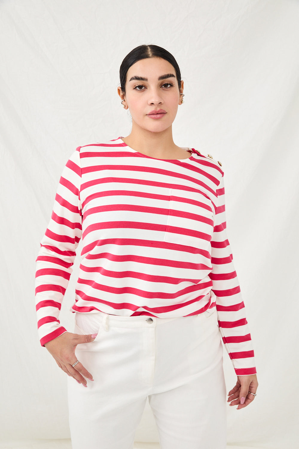 Red striped sailor shirt