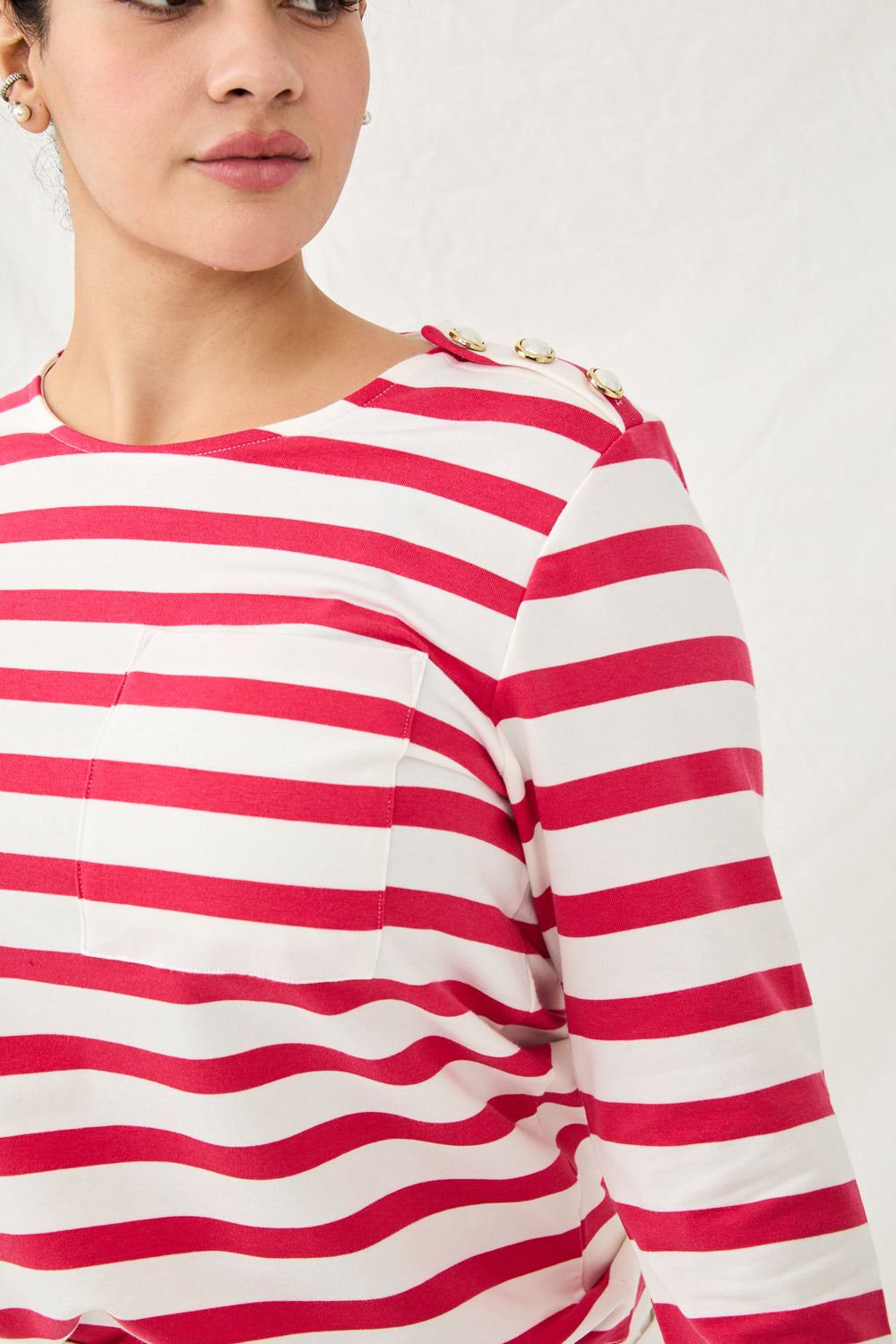 Red striped sailor shirt