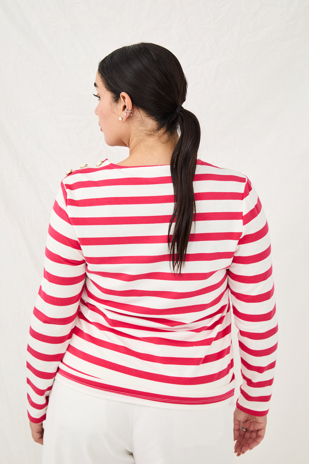 Red striped sailor shirt