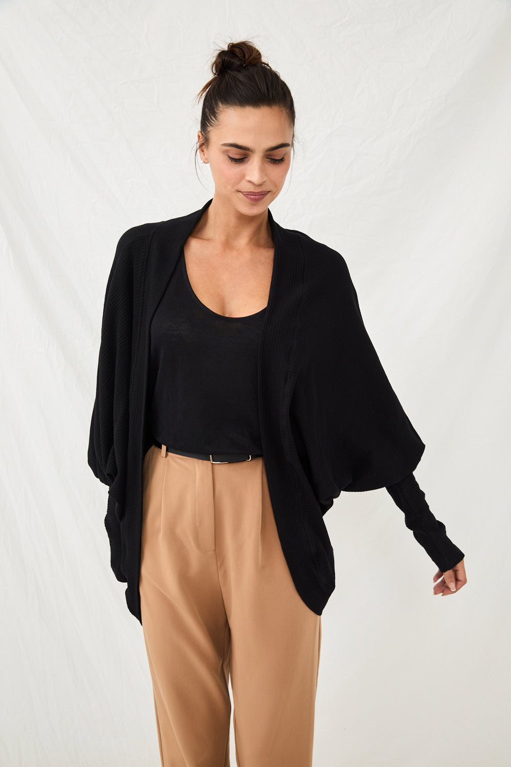 Black Penelope Cardigan 