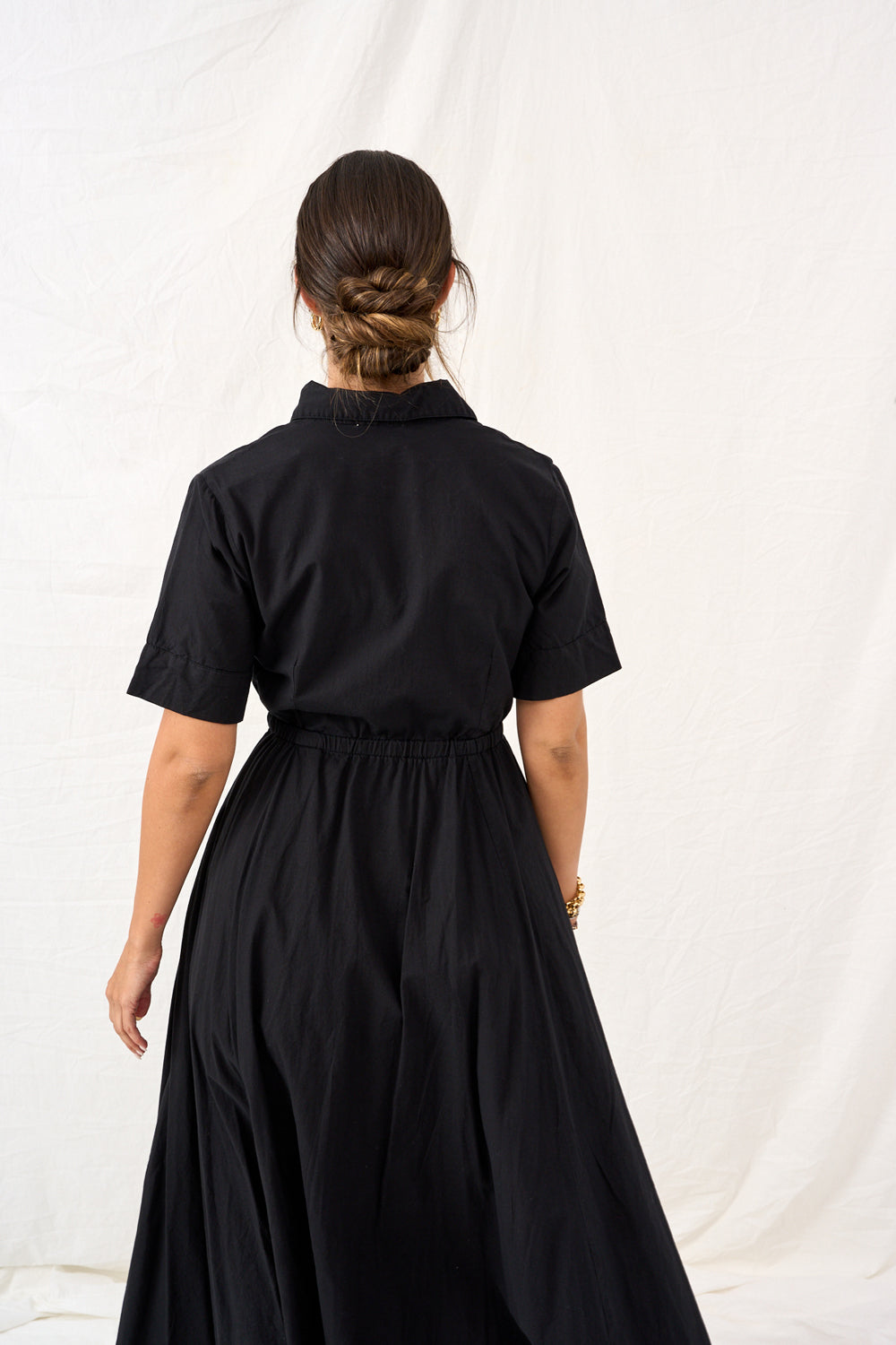 Stella black maxi dress