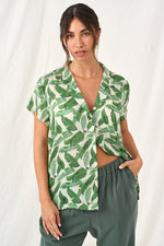 Tropical print Lucy shirt 