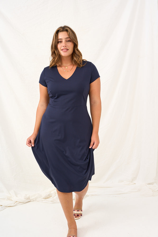 Blake navy dress