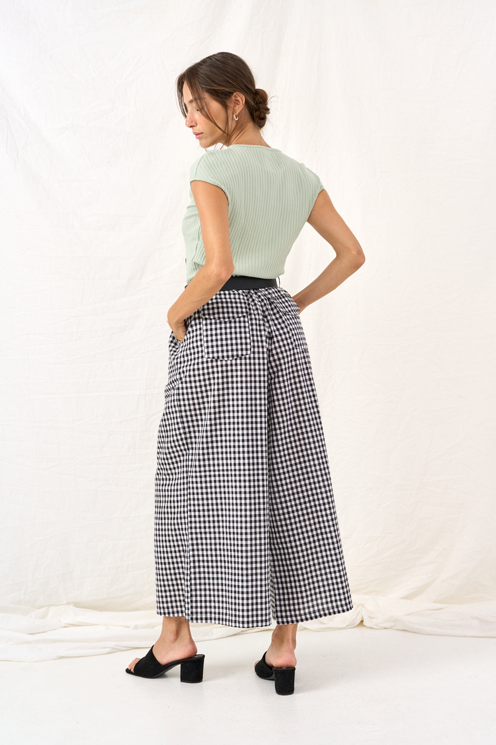 Olivia plaid pants