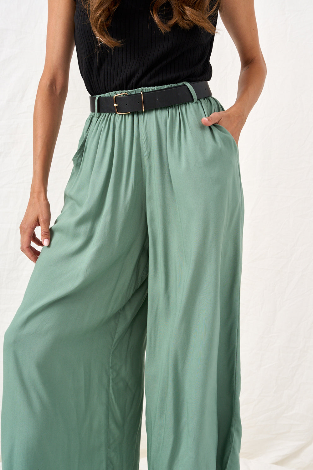 Green Olivia pants