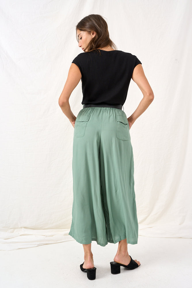 Green Olivia pants