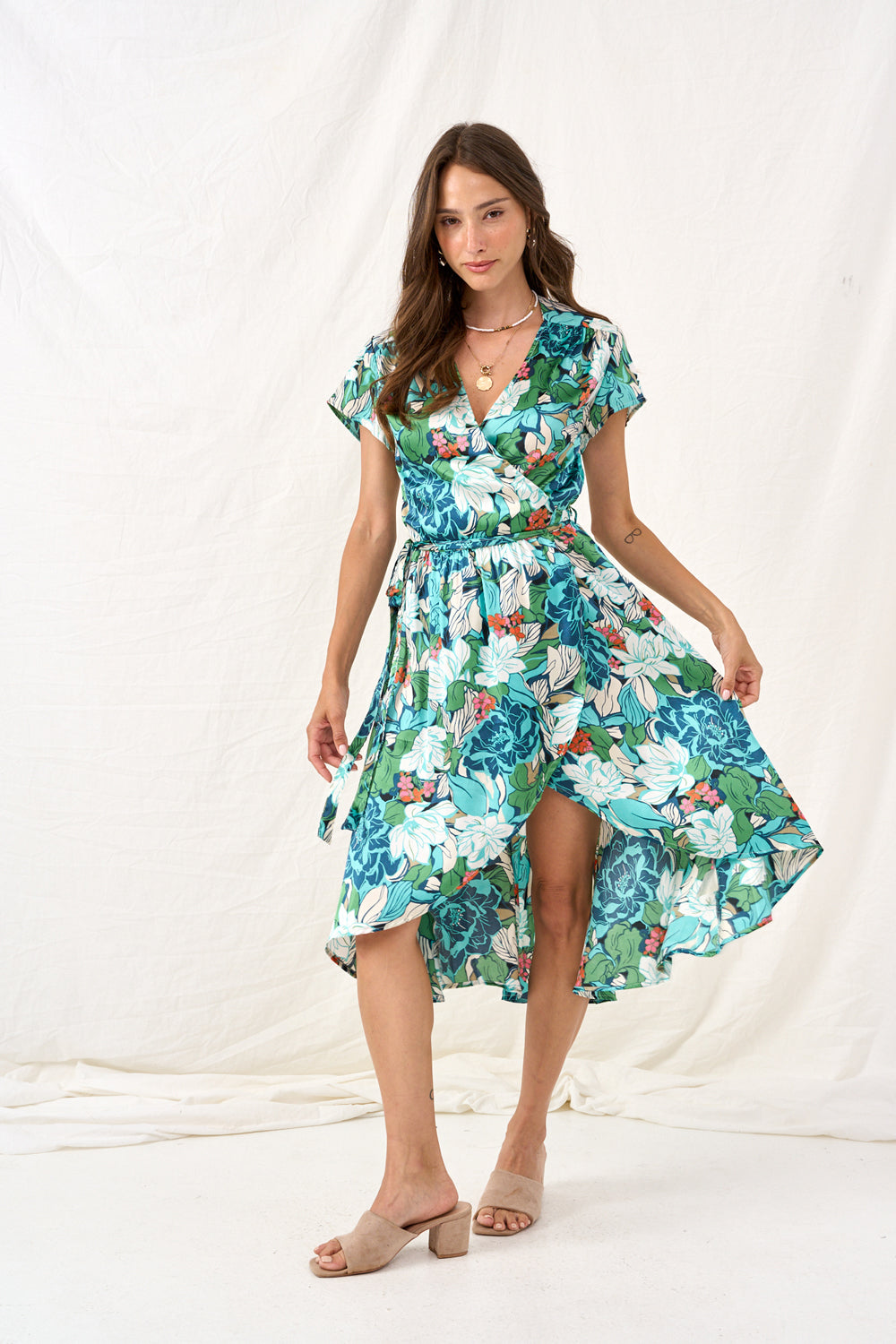 Floral maiden dress