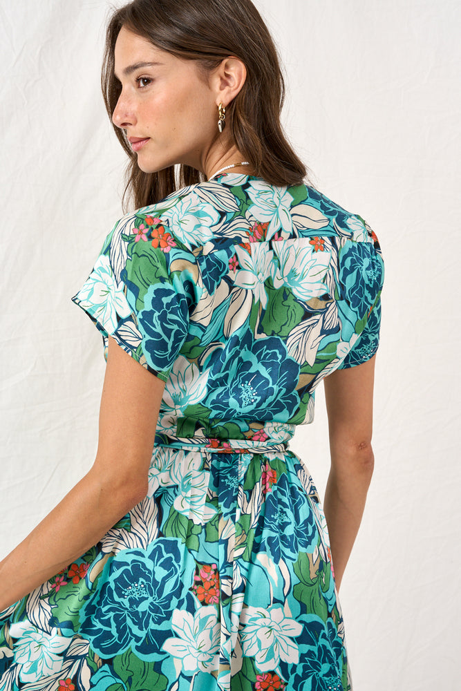 Floral maiden dress