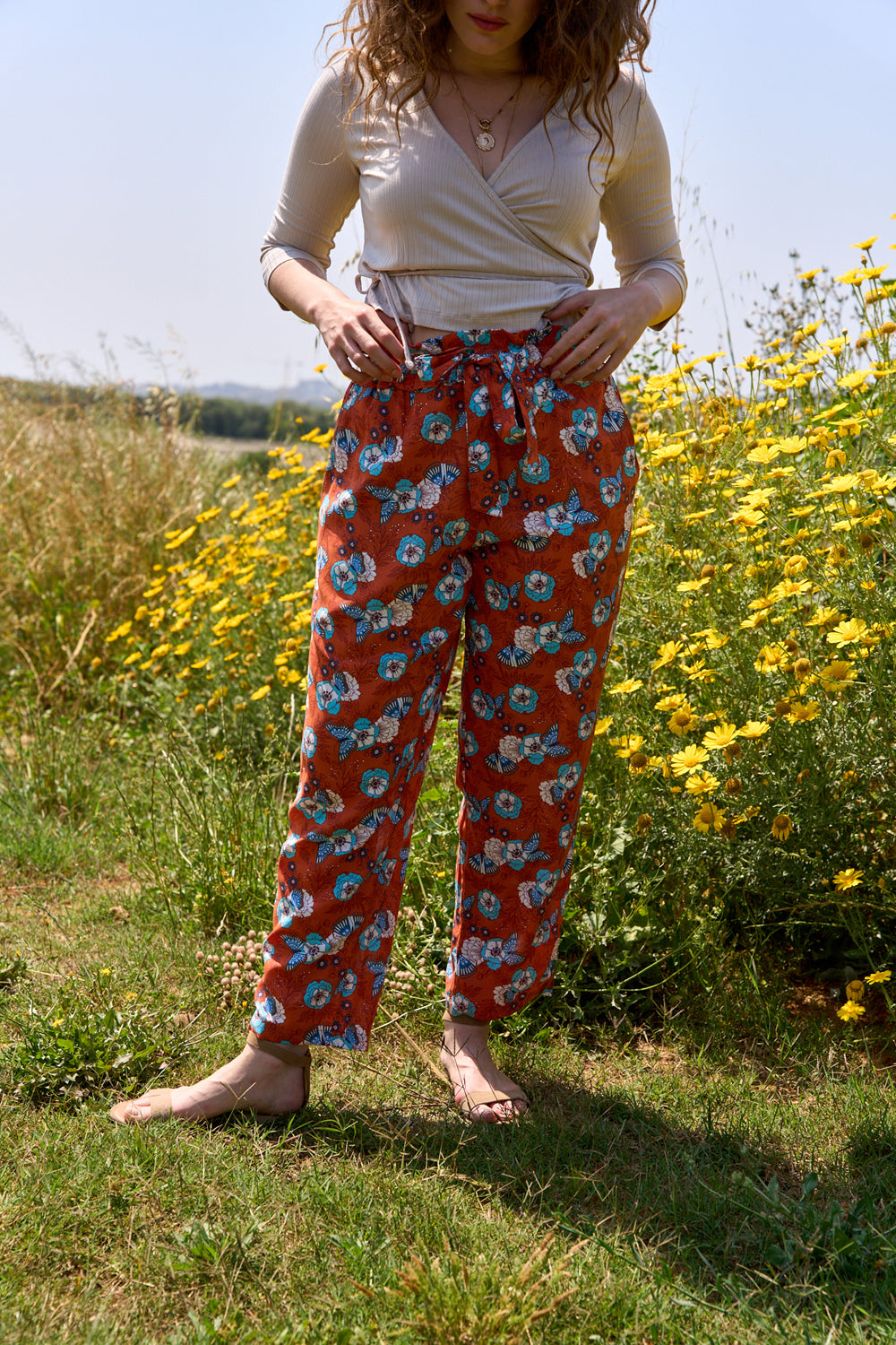 Paloma floral pants