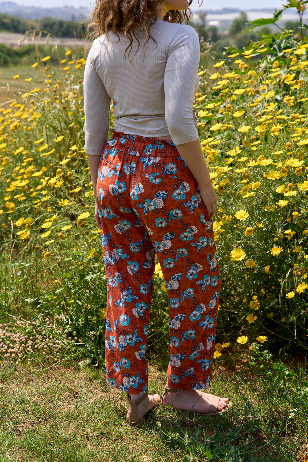 Paloma floral pants